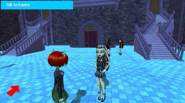 BANDAI NAMCO Entertainment Monster High: New Ghoul in School, Wii U Standard Fransk