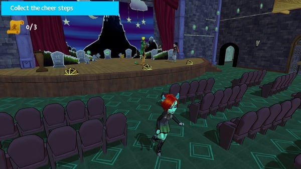 BANDAI NAMCO Entertainment Monster High: New Ghoul in School, Wii U Standard Fransk