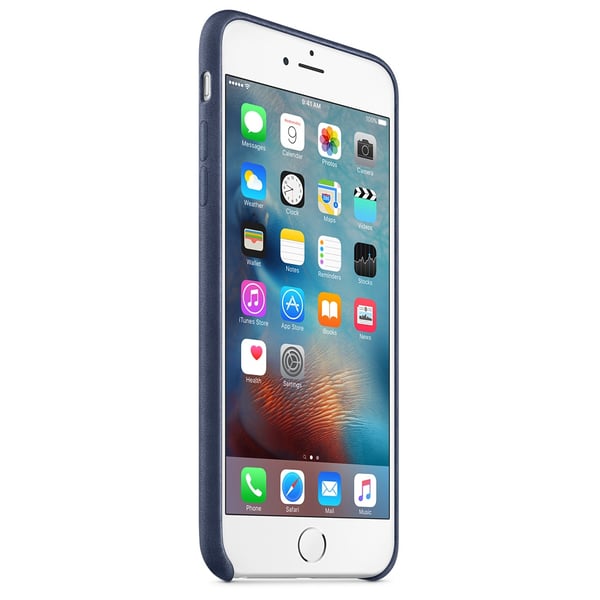 Apple MKXD2ZM/A matkapuhelimen suojakotelo 14 cm (5.5") Suojus Sininen