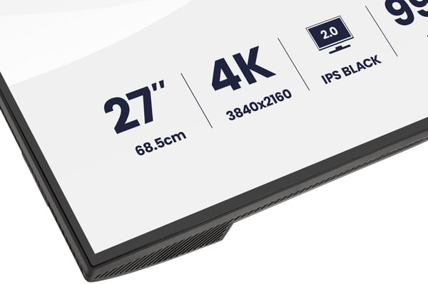 iiyama PROGRAPHIC HB2701UHSNP-B1 computerskærm 68,6 cm (27") 3840 x 2160 pixel 4K Ultra HD LCD Sort
