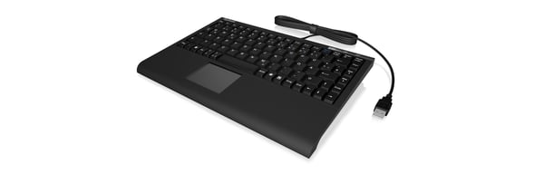 KeySonic ACK-540U+ (US) näppäimistö Office USB QWERTY Englanti (US) Musta