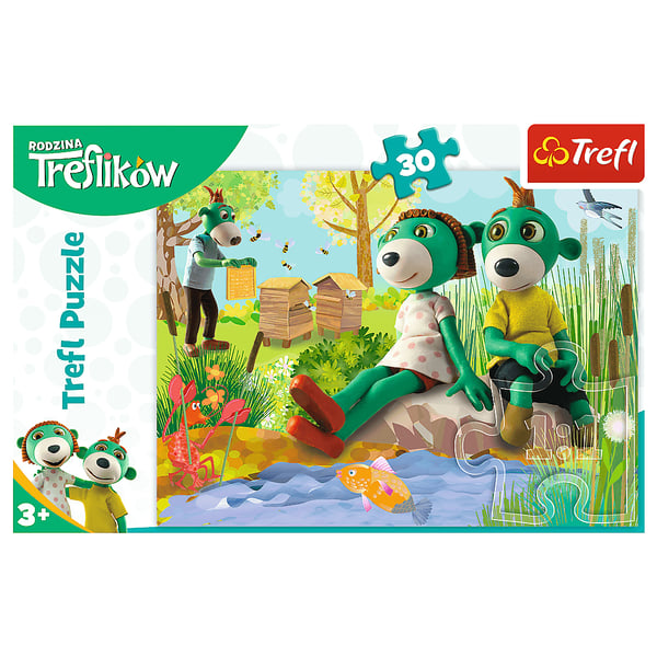 Palapeli 30 - Treflikit TREFL-lammella