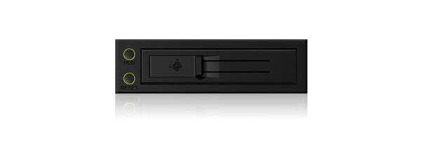 ICY BOX IB-166SSK-B HDD kabinet Sort 3.5"
