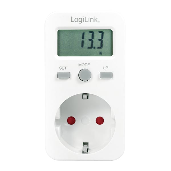 LogiLink EM0002 energi-omkostningsmeter Vekselstrøm LogiLink EM0002 energi-omkostningsmeter Vekselstrøm