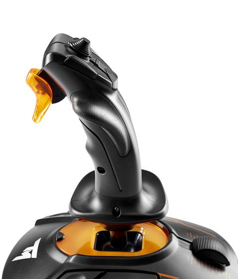 Thrustmaster T.16000M FCS Svart, Orange USB Joystick Analog / Digital PC
