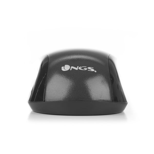 NGS Black Mist hiiri Office Oikeakätinen USB A-tyyppi Optinen 800 DPI