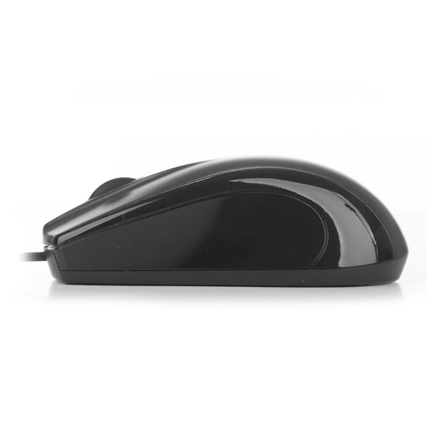 NGS Black Mist hiiri Office Oikeakätinen USB A-tyyppi Optinen 800 DPI