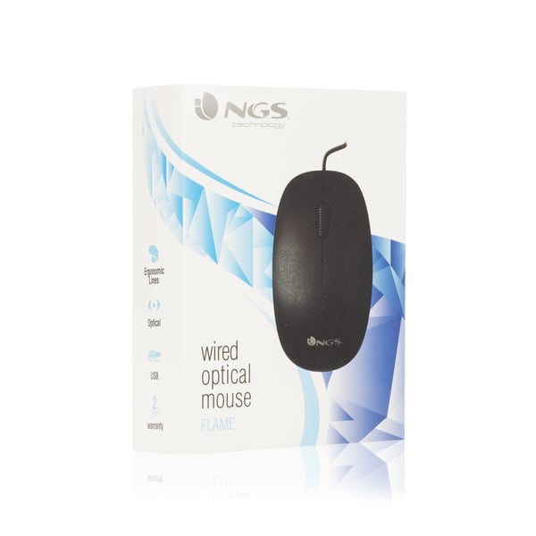 NGS Flame hiiri Office Oikeakätinen USB A-tyyppi Optinen 1000 DPI