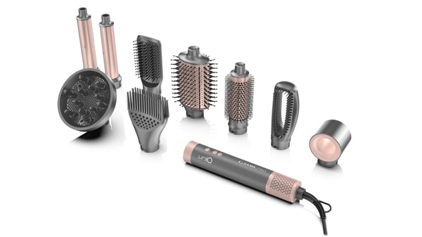 GA.MA Multistyler Uniq Flow Airflow Grå, Lyserød 1550 W 1,8 m