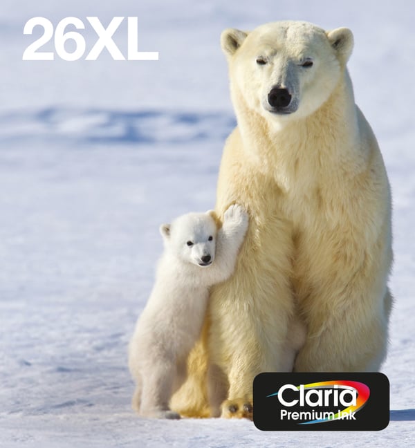 Epson Polar bear 26XL Isbjörn, Claria Premium-bläck, Multipack‚ 4 färger, EasyMail