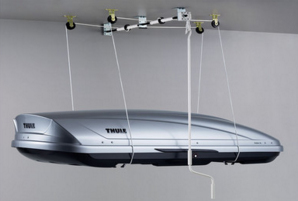 Thule 572 auton kattotarvike Musta, Hopea MultiLift