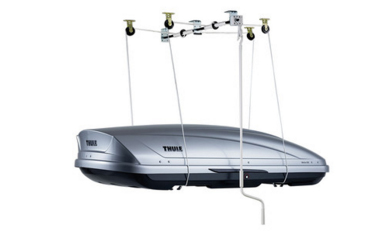 Thule 572 auton kattotarvike Musta, Hopea MultiLift