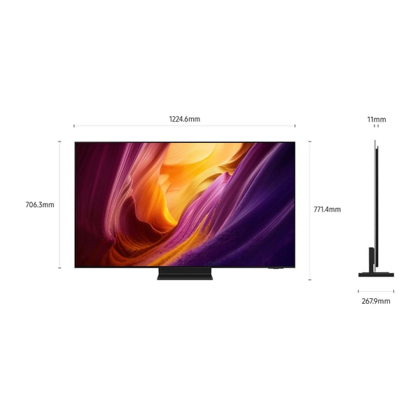 Samsung QE55S95HFTXZT TV 139,7 cm (55") 4K Ultra HD Smart TV Wi-Fi Sort