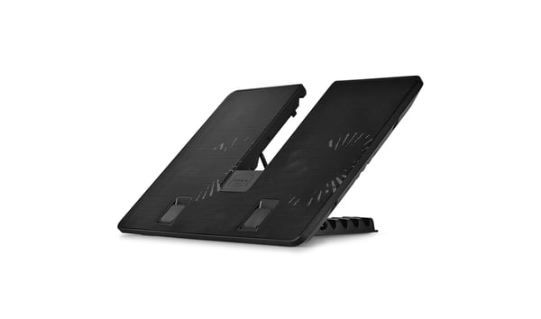 DeepCool U PAL køling til laptop 39,6 cm (15.6") 1000 rpm Sort