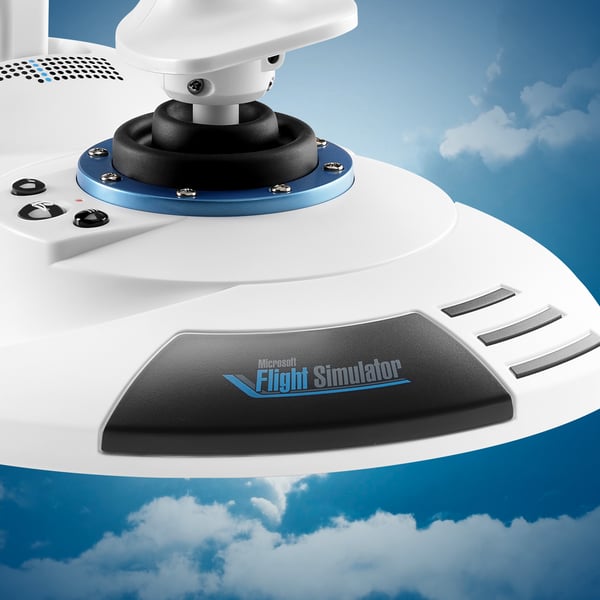 Thrustmaster T.Flight Hotas 5 Microsoft Flight Simulator Edition Hvid USB Flysimulator Digital PC, PlayStation 5, PlayStation 4