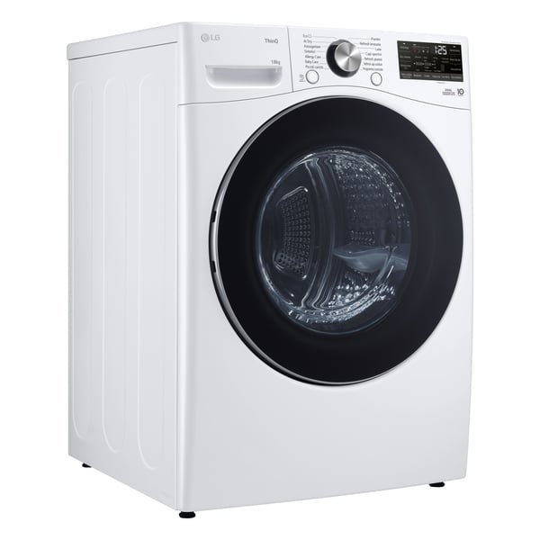 LG RH18U8AVCW tørretumbler Fritstående Front-læsning 18 kg Hvid