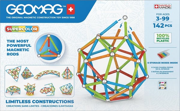 Geomag Super Color Recycled Neodymium magnet-legetøj