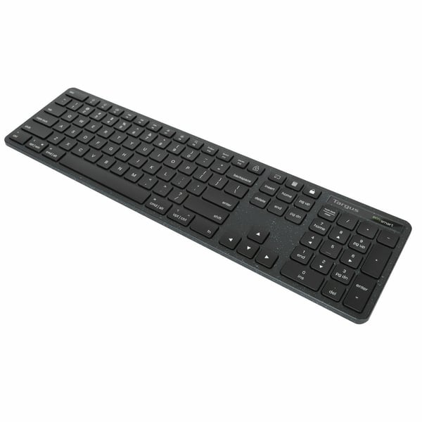 Targus EcoSmart AKB874UK tastatur Universel USB QWERTY UK engelsk Sort