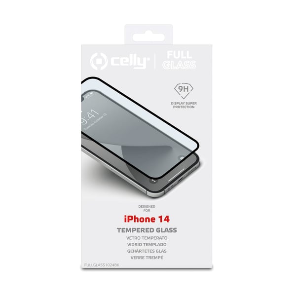 Celly Full Glass Genomskinligt skärmskydd Apple 1 styck