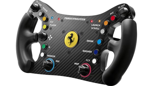 Thrustmaster Ferrari 488 GT3 Wheel Add-On Svart USB Ratt Analog / Digital PC, Xbox One, Xbox One S, Xbox One X, Xbox Series S, Xbox Series X, PlayStation 4, PlayStation 5