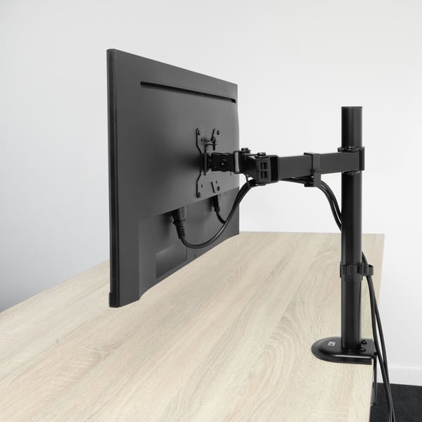 ACT AC8361 skærmbeslag og -stativer 86,4 cm (34") Skrivebord Sort