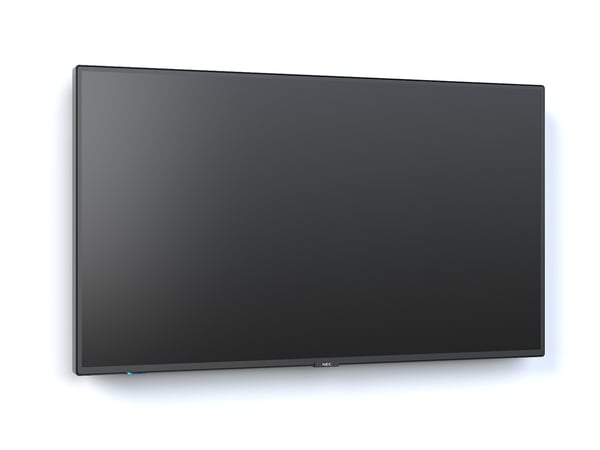 NEC MultiSync M491 Platt skärm för digital skyltning 124,5 cm (49") IPS 500 cd/m² 4K Ultra HD Svart 24/7