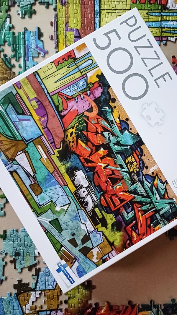 Tactic Puzzle Lovers Street Art of Graffiti 500 pcs puzzle