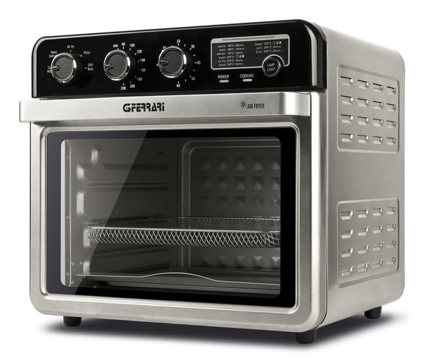 G3 Ferrari G1022100 fritös Single 32 l Fristående 2000 W Varmluftsfritös Svart, Rostfritt stål