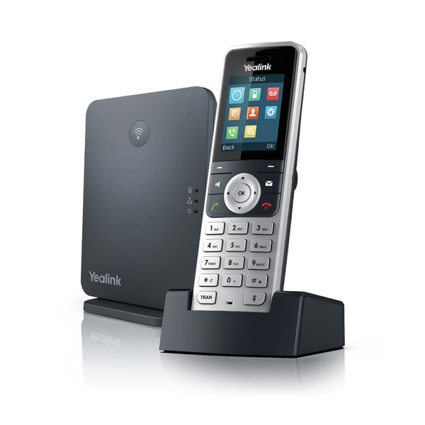 Yealink W53P basstation för DECT Svart, Silver