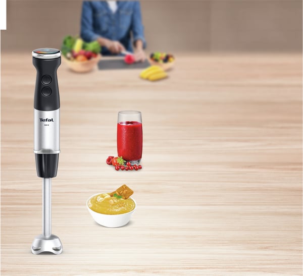 Tefal Quickchef+ HB672830 mixer Stavmixer 1000 W Svart, Rostfritt stål