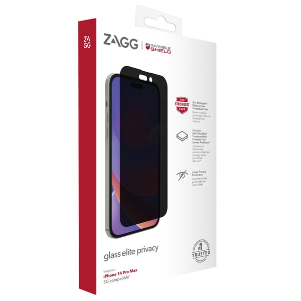 InvisibleShield Glass Elite Privacy 17 cm (6.7") Älypuhelin Kehyksetön näytön yksityisyyssuodatin