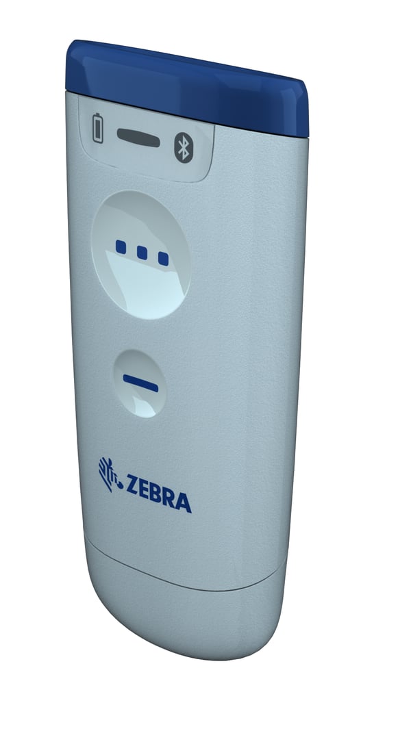 Zebra CS60-HC Handhållen steckkodsläsare 1D/2D LED Vit