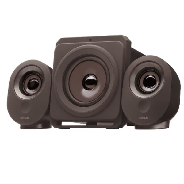 Nilox NXAPC04 kaiutinsetti 35 W PC/Laptop Musta 2.1 kanavaa Bluetooth