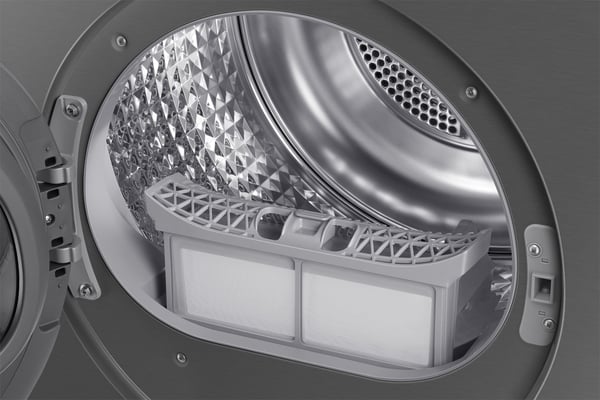 Samsung Series 9 DV90F09F4S tørretumbler Fritstående Front-læsning 9 kg Mørkegrå