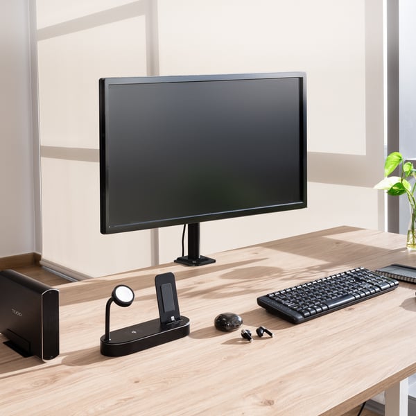TooQ DB1130TN-B skærmbeslag og -stativer 81,3 cm (32") Skrivebord Sort