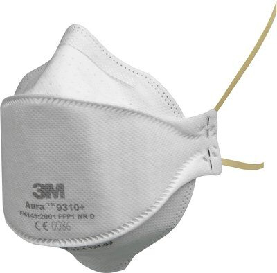 3M Andningsskydd 9312+ FFP1 S med CPC utandningsventil 1 st (GT500073199)
