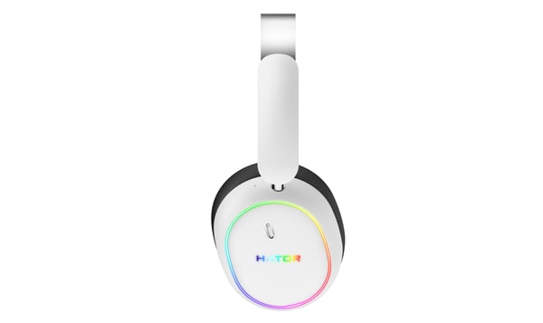 HATOR Phoenix 2 Wireless Kuulokkeet Langallinen & langaton Pääpanta Pelaaminen USB Type-C / USB Type-A Bluetooth Valkoinen
