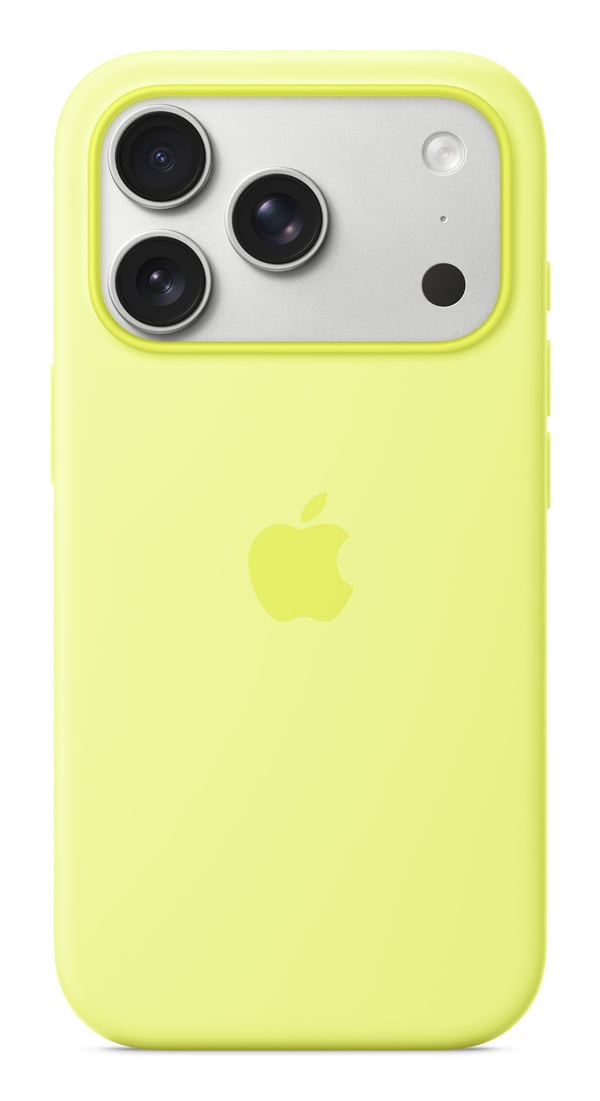 Apple MGFF4ZM/A mobiltelefonfodral 16 cm (6.3") Mobilskal Gul
