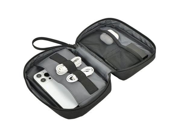 Conceptronic UMBRIX01B handväska och axelremsväska Polyester, Återvunnen polyetentereftalat (rPET) Svart Unisex