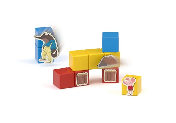 Geomag MagiCube Story Building Three Little Pigs Neodymmagnetleksak