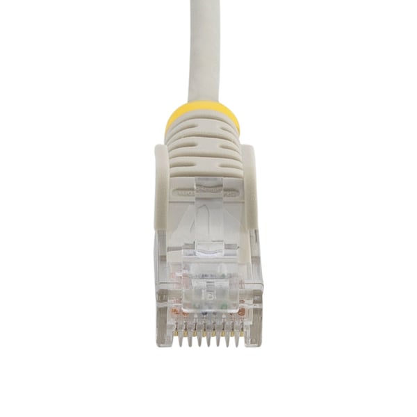 StarTech.com 3 m Cat6-kabel - Slankt Cat6-patchkabel - Gråt - Snagless RJ45-stik - Gigabit-