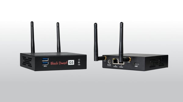 Securepoint Black Dwarf G5 VPN firewall (hardware) Desktop 1,85 Gbit/sek.