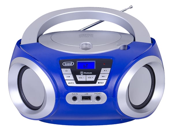 Trevi CMP 544 BT Digital 4 W FM Blå MP3-afspilning