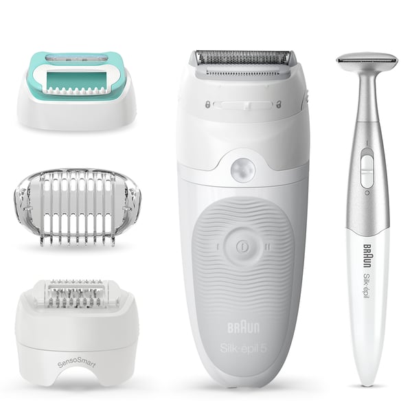 Braun Silk-épil 5 81770432 epilatorer 28 pincetter Vit
