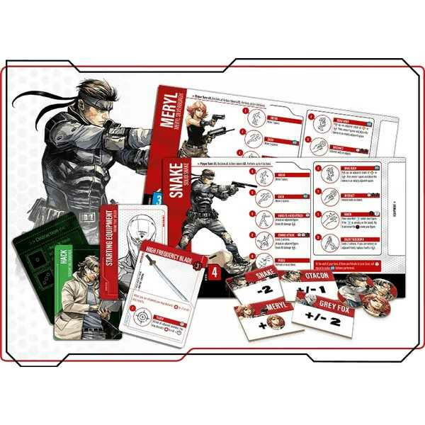 Asmodee Metal Gear Solid: The Board Game Brætspil