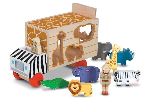 Melissa & Doug Animal Rescue Wooden Play Set