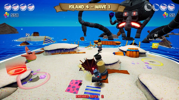 Nintendo SpongeBob SquarePants: Battle for Bikini Bottom Rehydrated Vakio Monikielinen Nintendo Switch