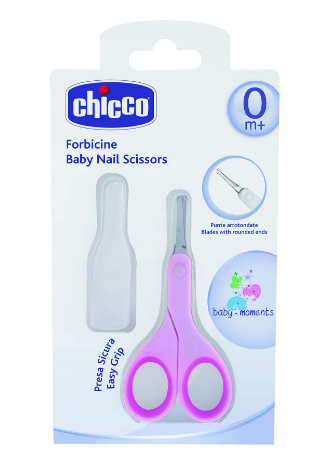 Chicco Baby-Nagelschere Rosa Nagelsax