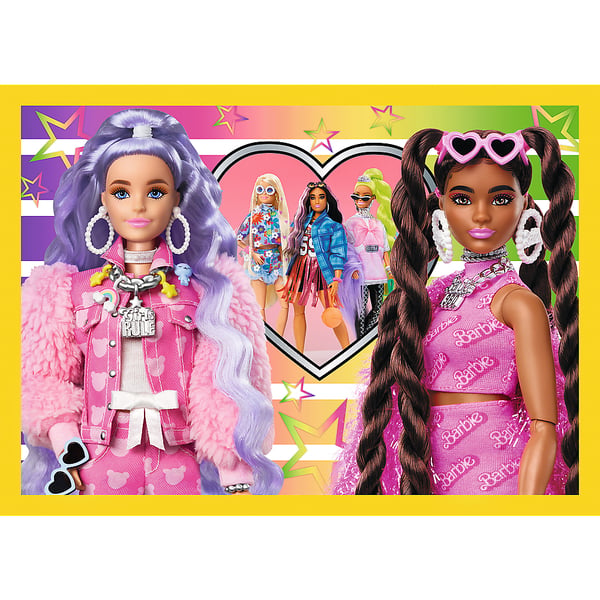 Trefl Barbie Happy world of Puslespil 54 stk Legetøj