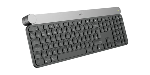 Logitech 920-008500 näppäimistö Universaali RF Wireless + Bluetooth QWERTY Italia Musta, Harmaa